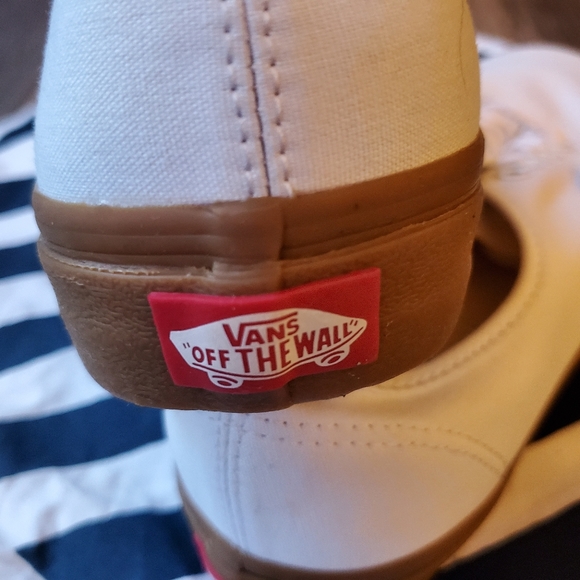 BRAND NEW! VANS CUSTOMS AUTHENTIC TRUE WHITE GUM - Picture 2 of 6